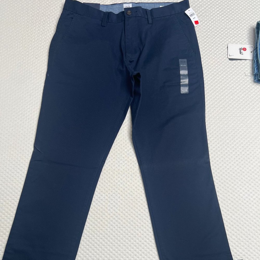 Gap Chinos White & Blue